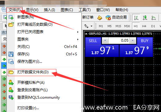图片[2]_如何在MT4 平台加载外汇EA？MT4软件开启EA自动交易_EAAI.TOP_EA分享网_交易学习APP_EA交易爱好者联盟
