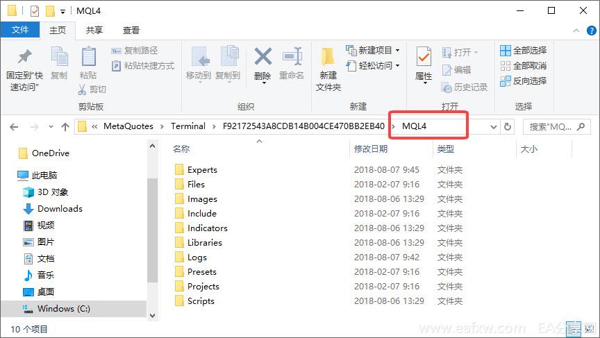 图片[3]_如何在MT4平台安装自编的自定义指标_EAAI.TOP_EA分享网_交易学习APP_EA交易爱好者联盟