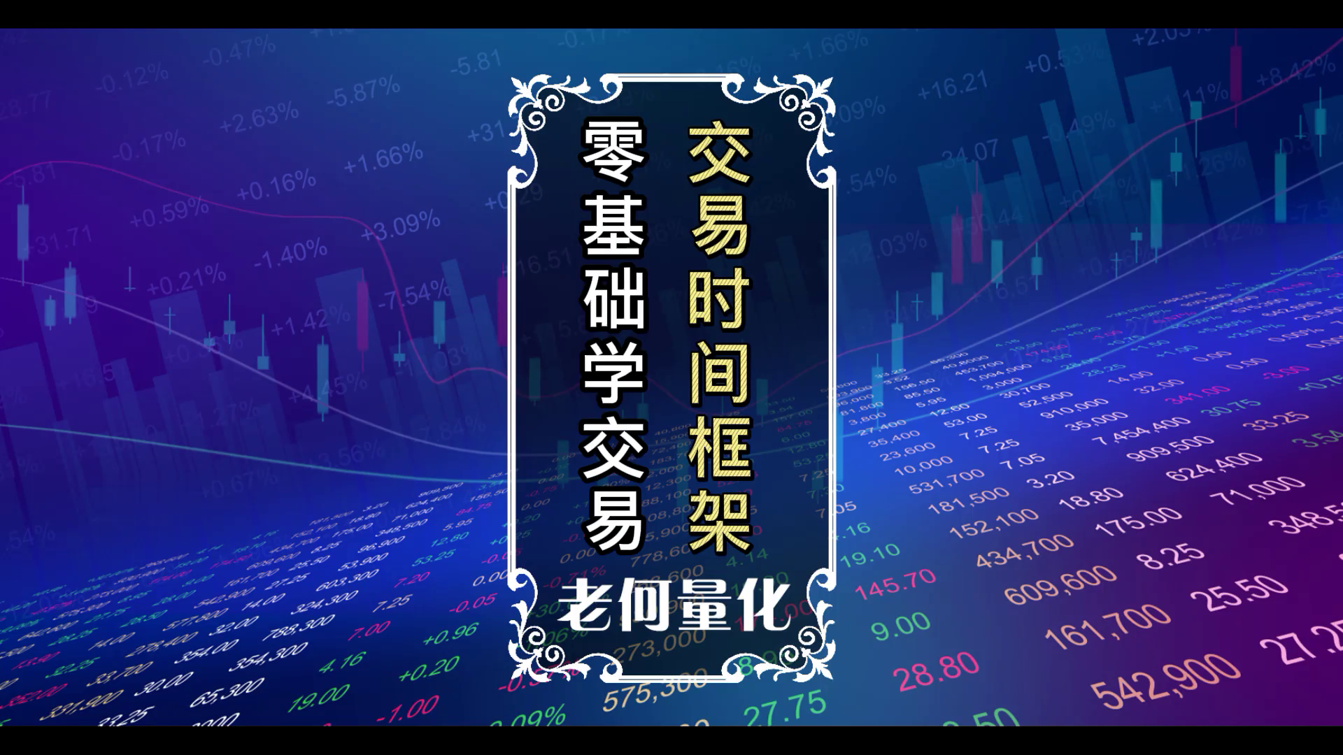 零基础学交易4：[基础知识]交易的时间框架_EAAI.TOP_EA分享网_交易学习APP_EA交易爱好者联盟