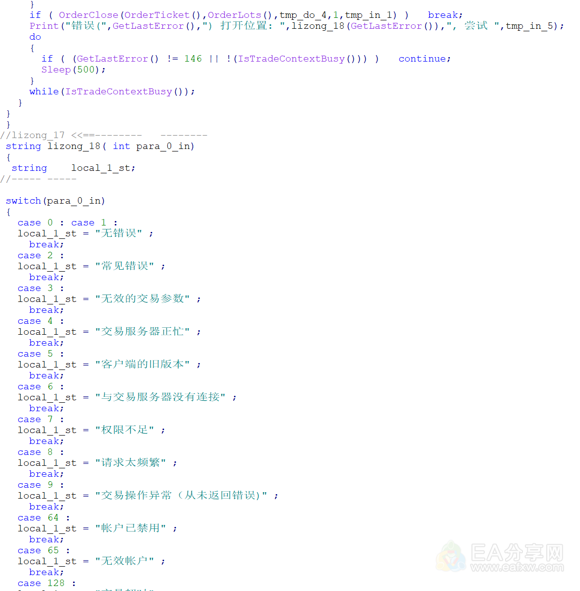 图片[4]-【North East Way EA 1.307 东北路 中文版】全网首发 独家发行 中文版 去除BUG 优化风控 完美无瑕 内部会员定制版-EA分享网社群_交易学习APP