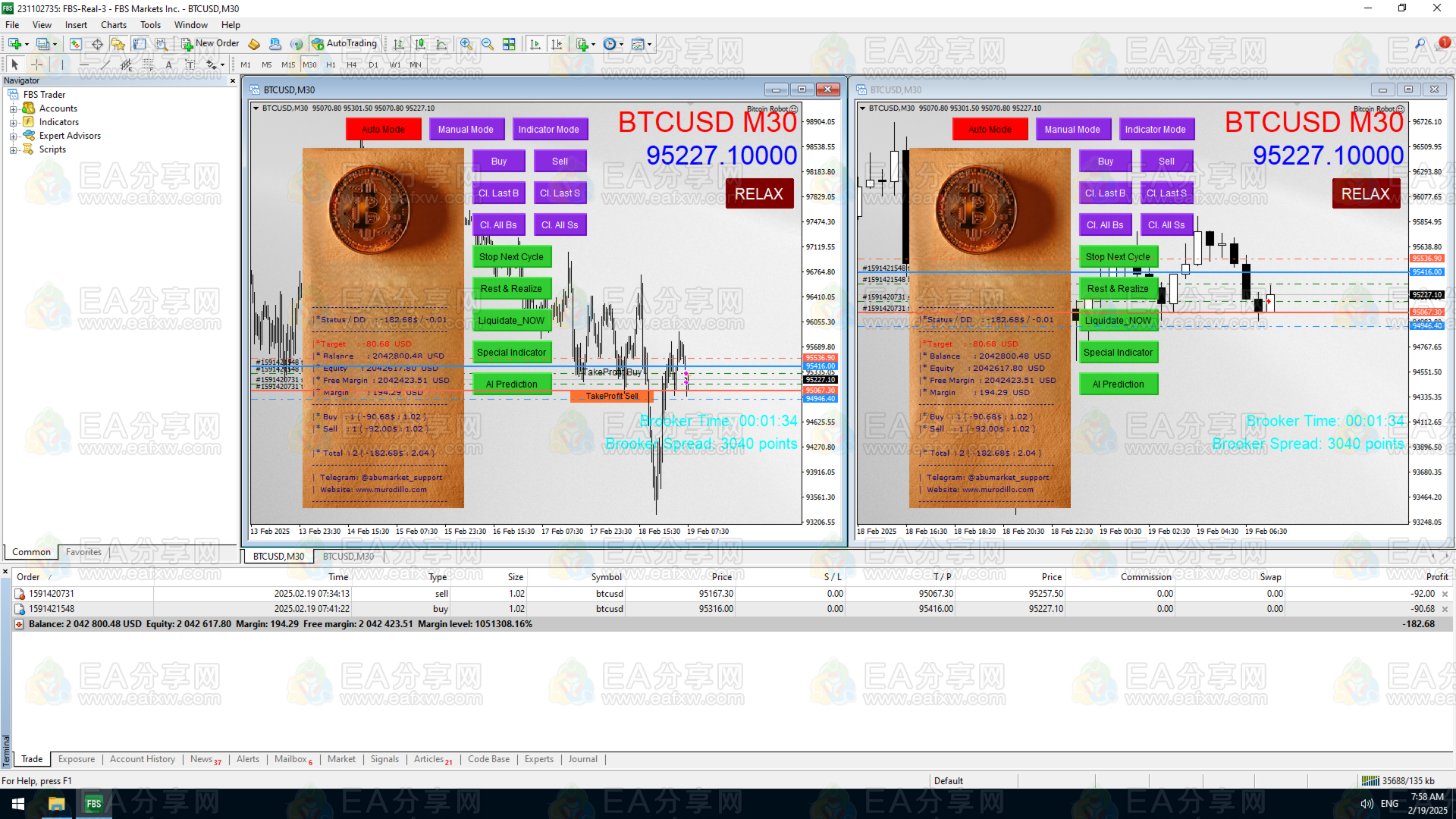 BitcoinRobot 破限版_EAAI.TOP_EA分享网_交易学习APP_EA交易爱好者联盟